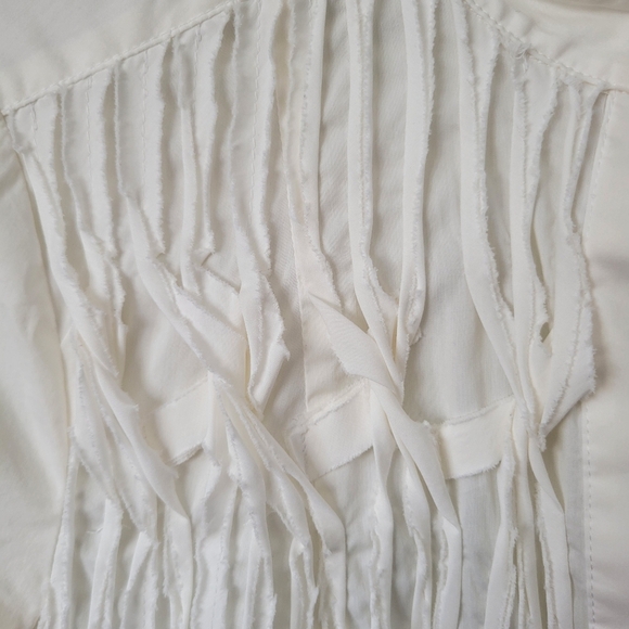 BCBGMaxazria Chain Stich Shirt. - Picture 3 of 9